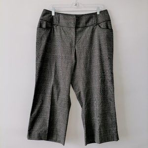 Lane Bryant Gray Cropped Pants
